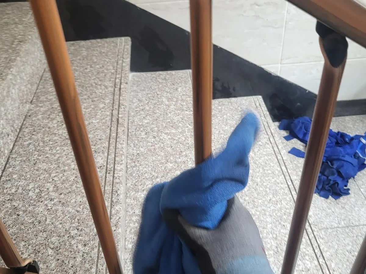 양주시 삼숭동 빌라 난간·손잡이 위생청소 사례 - 행진크린