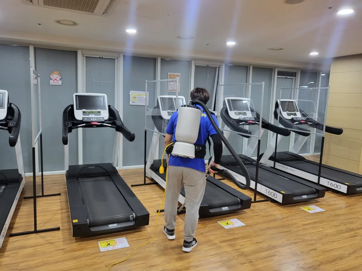 양주시 유양동 헬스장 탕비실 직원 휴게공간 위생청소 사례 - 행진크린