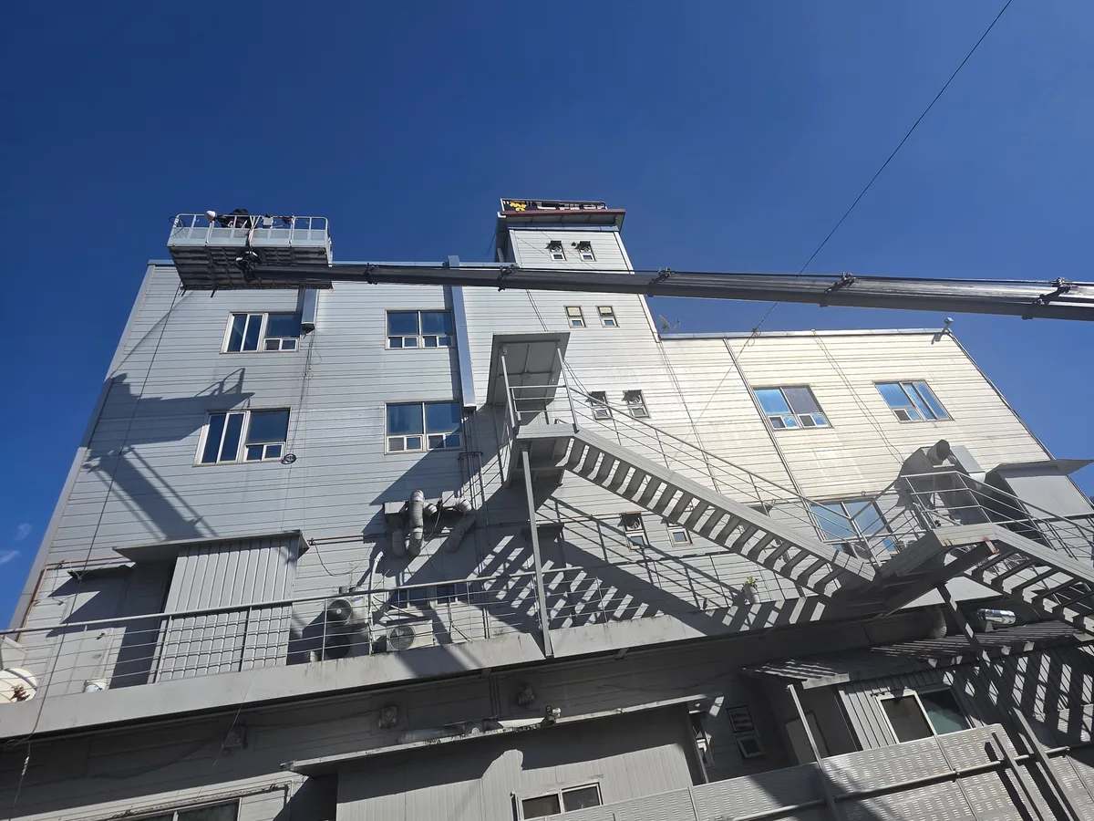 가평군 북면 건물 화장실 세면대 살균 위생청소 사례 - 행진크린